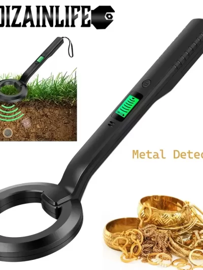 New Handheld Metal Detector With LED Display High Sensitivity Metal Scanner Gold Silver