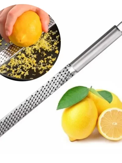 Handheld Cheese Grinder Stainless Steel Garlic Grater Vegetable Fruit Grinder Lemon Zester Citrus Ginger