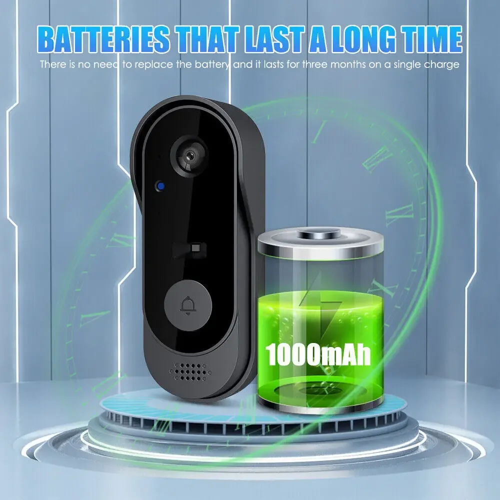 Tuya Doorbell With Camera Wireless Bundle Doorbell Smart Home WIFI HD Outdoor Phone Camera Security Video Intercom Night Vision - Image 14