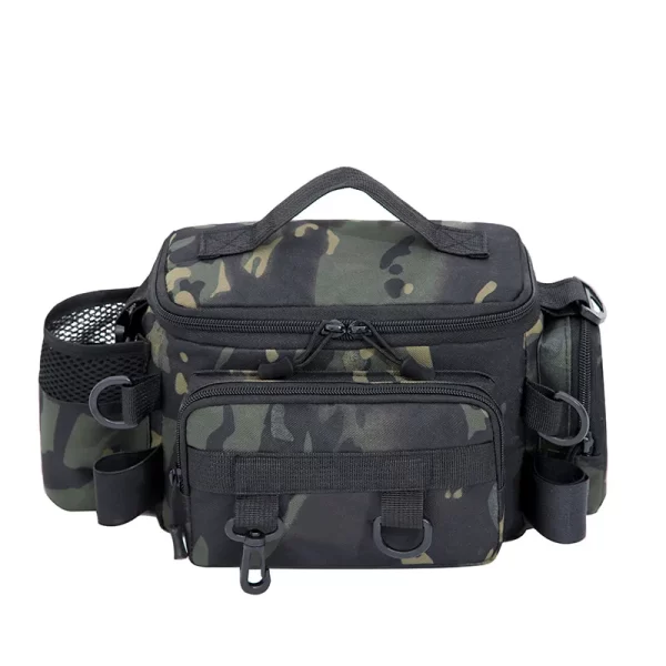 Multifunctional Fishing Tackle Shoulder Bag Storage Bag Portable Fishing Rod Holder - Image 19