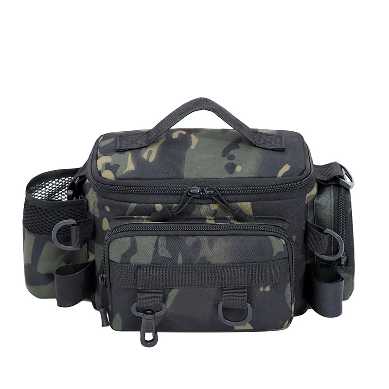 Multifunctional Fishing Tackle Shoulder Bag Storage Bag Portable Fishing Rod Holder - Image 19