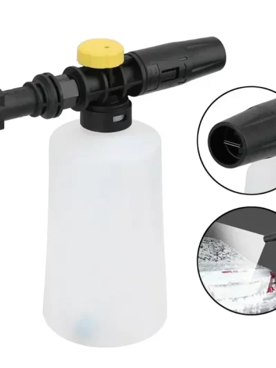 750ML Snow Foam Lance Car Soap Foam Generator High Pressure Washers For Karcher K2 K3 K4 K5 K6 K7 Adjustable Sprayer Nozzle