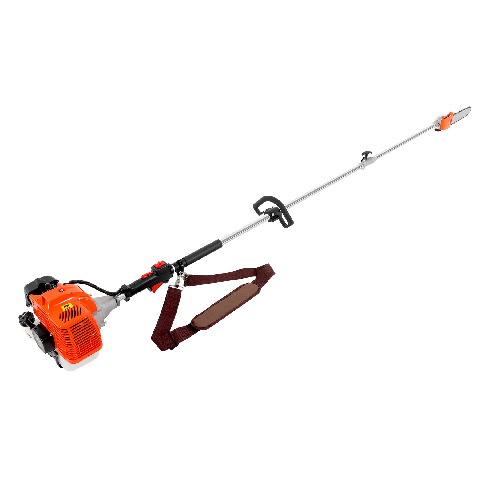 2 Stroke 52cc High Reach Pole Saw Pole Chainsaw Air-cooled High Branch Height Cordless Garden Tree Pruning Tool - Image 10