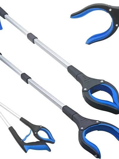 Garbage Picker Gripper With 360 ° Rotating Clip Trash Grabber Pick Up Tools 80cm Lightweight Foldable