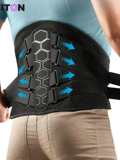 Back Brace for Lower Back Pain Women/Men,Back Support for Heavy Lifting with Ergonomic Lumbar