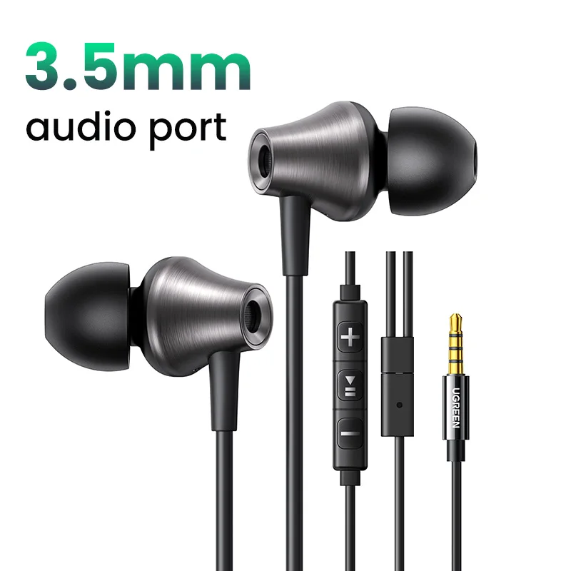 UGREEN 3.5mm USB Type C Wired Earbuds with Microphone, Wired Earphones in Ear Headphones HiFi Stereo,For Most with 3.5mm Jack - Image 8