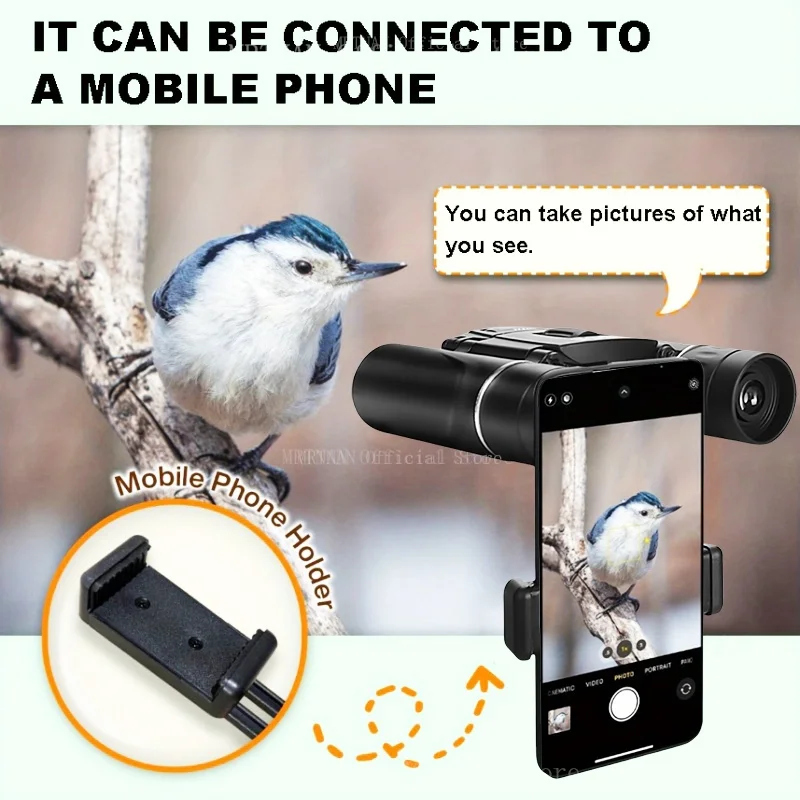 4000X25 HD Portable Powerful Binoculars Monocular Long Range BAK4 Telescope Folding Optics - Image 15