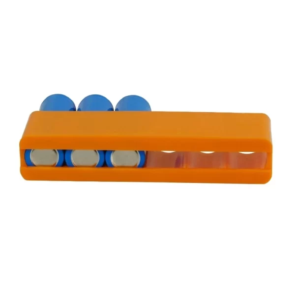 18650Battery Pack Fixture For Spot Welder Single Row Double Sided Spot Welding Plastic Fixed Fixture Battery Pack Soldering Tool - Image 4