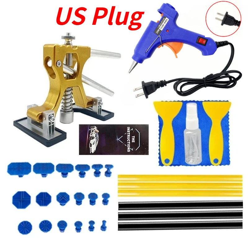 Car Dent Zoposon Repair Tools EU/US Glue Gun Paintless Dent Repair Kit Automotive Dent Remover - Image 10