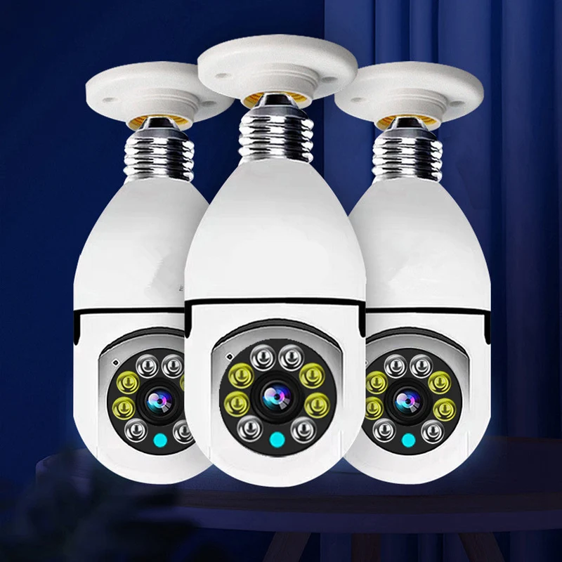 4G WiFi IP Camera E27 Bulb Cam 3MP Wireless Baby Monitor AI Tracking Security Video Surveillance Pet Cam - Image 6