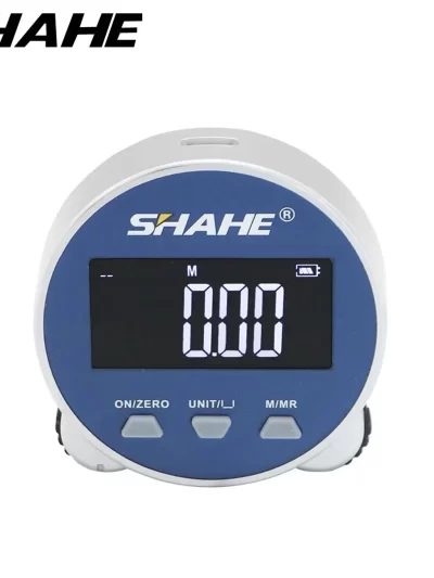 SHAHE Electronic Ruler LCD Display High Accuracy Handheld Length Measuring Tool Long Standby Rechargeable