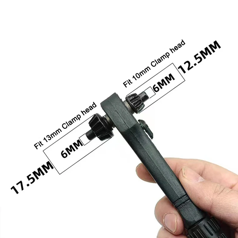 1pc Electric Drill Special Chuck Key Wrench Labor saving 2-in-1 Ratchet Quick Disassembly Three-jaw - Image 3