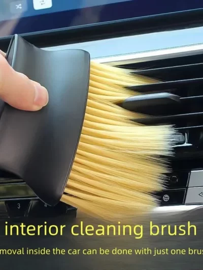 Dust Brush, Automotive Supplies, Dust Removal, Air Conditioning Vents, Soft Bristled Brush