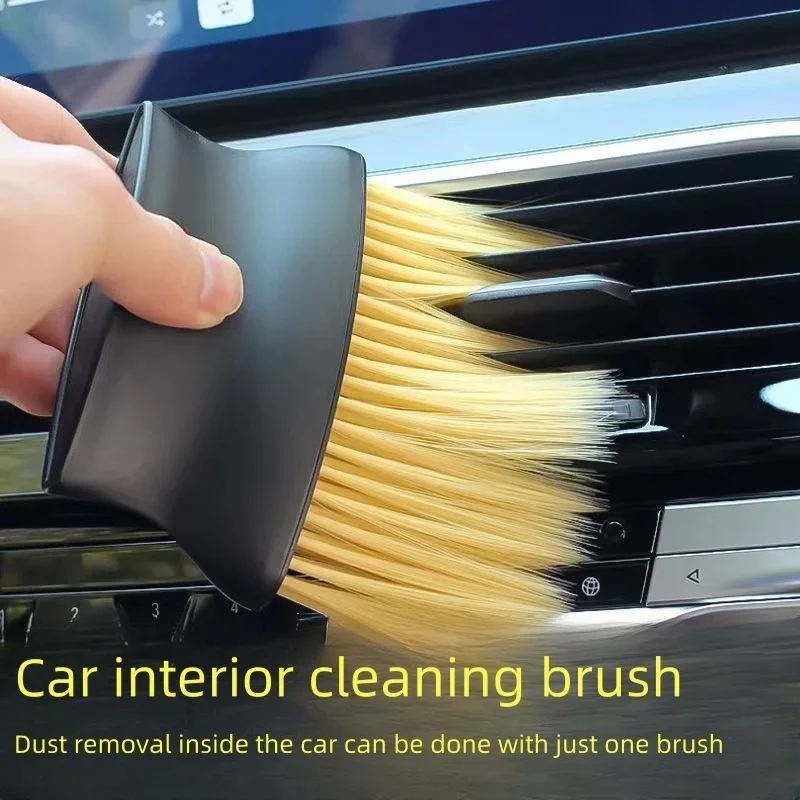Dust Brush, Automotive Supplies, Dust Removal, Air Conditioning Vents, Soft Bristled Brush