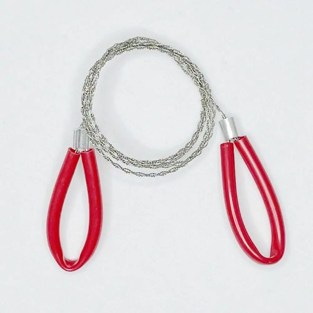 4-strand Stainless Steel Wire Saw with Handle Strong Outdoor Camping Survival Tool - Image 20