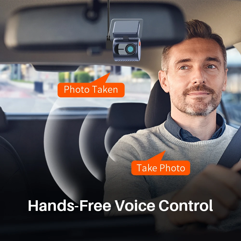 2K KAWA MINI 3 Pro Cameras for Car DVR Tiny Dash Cam 24 Parking Auto Video Recorder WiFi APP Voice Control Car dashcam - Image 4