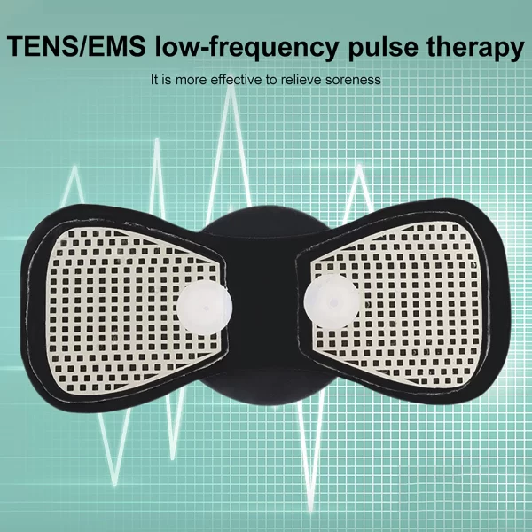Neck Massager Mini Electric Neck Massage EMS Cervical Back Vertebra Massage Patch 8 Modes - Image 4