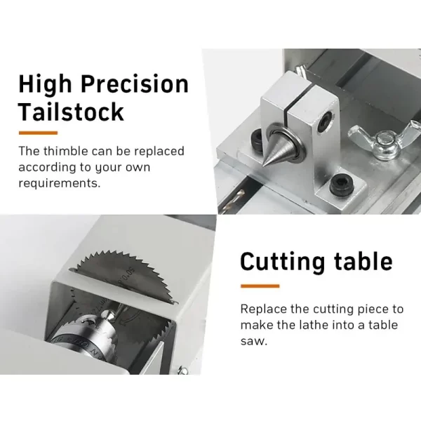12-24V Buddha Bead Machine Multifunction Mini Lathe Compact Lathe Turning Center for Wood Sanding Polishing Jewelry Rotary Tools - Image 6