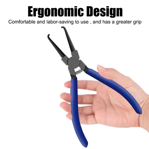 Vise Car Hose Oil Hose Crimping Plier Car Repair Hand Tool R Type Hand-held Tools Water Pipe Clamp Collar Hose Clip Clamp Pliers - Image 16