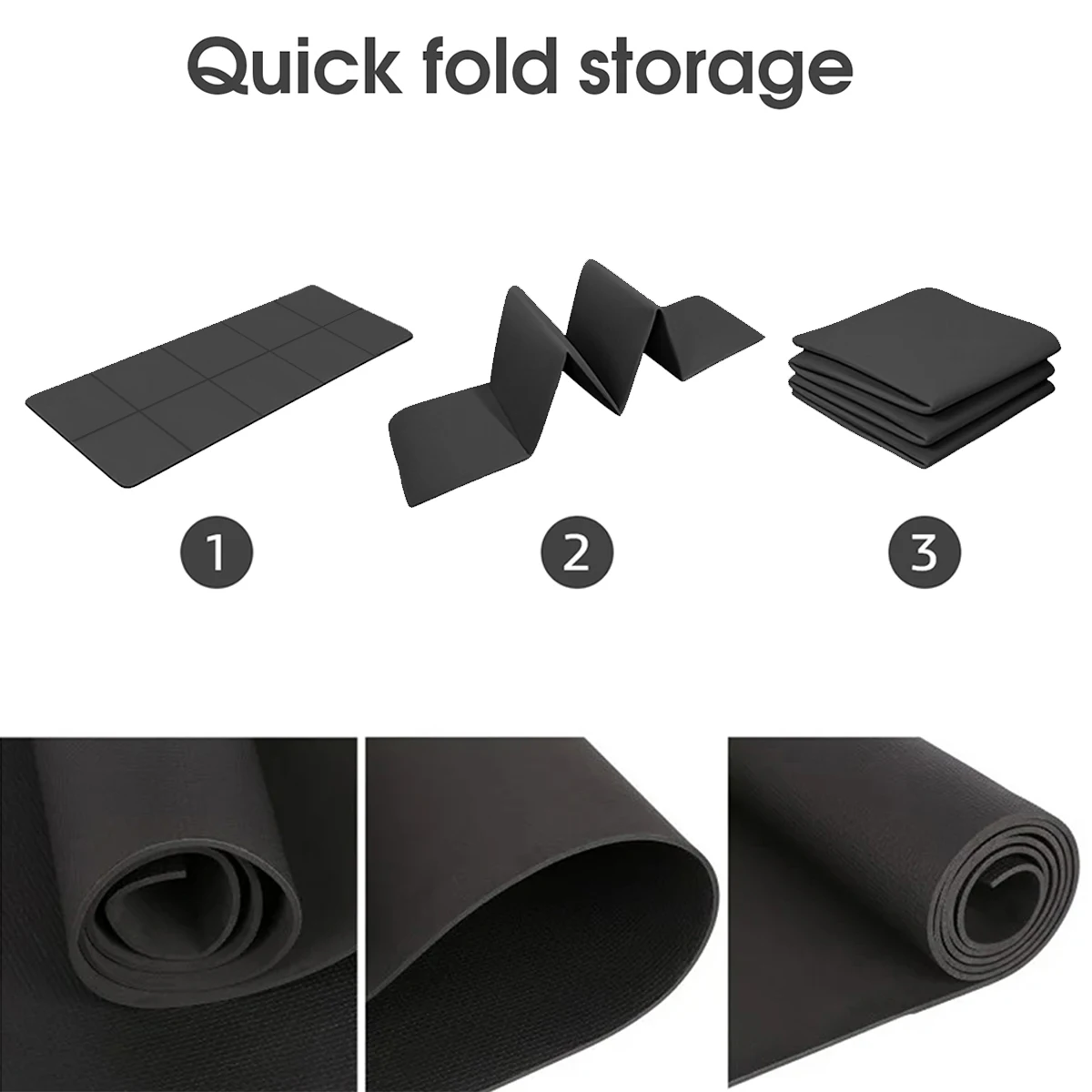 Yoga mat sports fitness EVA comfortable foam 4mm thick yoga mat sports yoga - Image 3