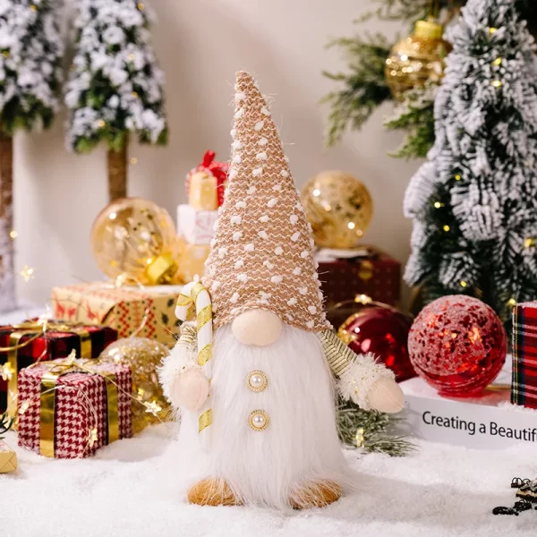 Glowing Gnome Christmas Faceless Doll 30cm Tree Decorations 2025 - Image 17