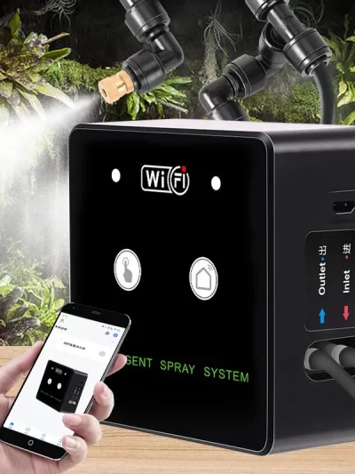 Rainforest Sprayer WiFi Control Automatic Mist Rainforest Timing Spray System Kit Irrigation