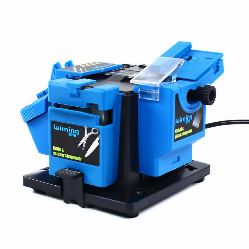 Electric Sharpening Machine, 96W 1350RPM Electric Drill Bit Sharpener, Multifunctional Knife Scissor Sharpening Tool, Adjustable - Image 7