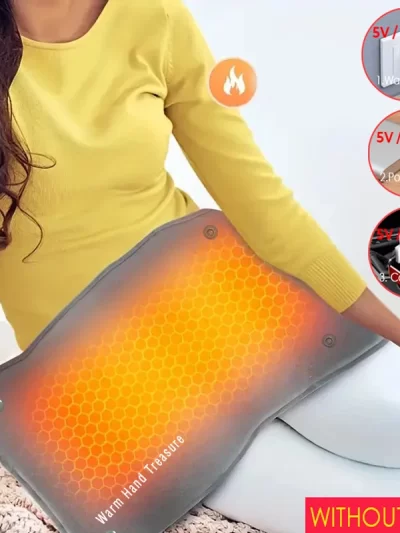 New Graphene Quick Heating Warming Pad with Adjustable Temperature and Timing USB Power Supply