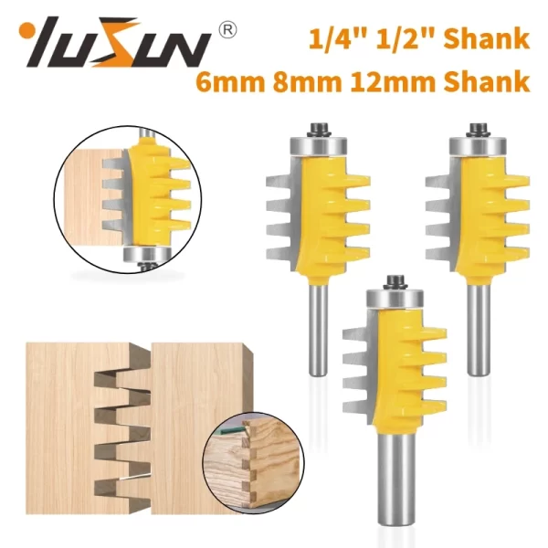 YUSUN 6MM-12.7MM Shank Joint Bit Router Bit Woodworking Milling Cutter For Wood Bit face Mill
