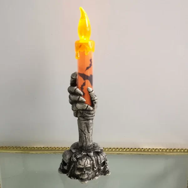 Halloween Skeletons Ghost Party Candles Pumpkin Party Happy Halloween - Image 7