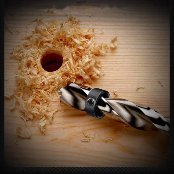 Steel Drill Stop Collar Kit - Metric Adjustable Depth Limiter Rings - Image 18