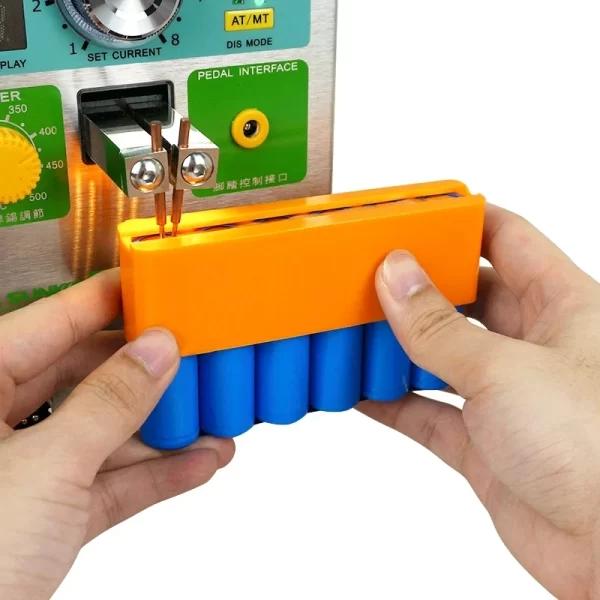 18650Battery Pack Fixture For Spot Welder Single Row Double Sided Spot Welding Plastic Fixed Fixture Battery Pack Soldering Tool - Image 5