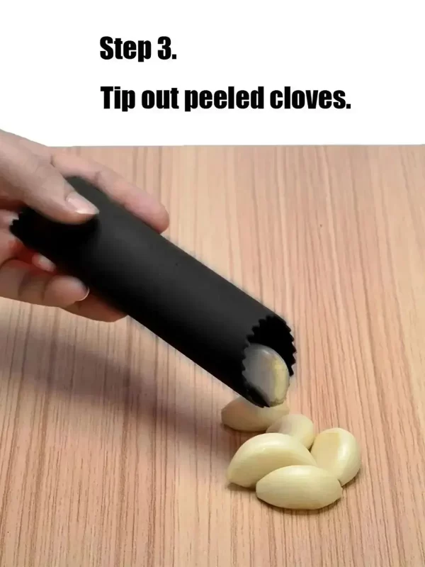 Garlic Stripper Tube Peeling Garlic Peeling Silicone  Easy Quick to Peeled Garlic Cloves - Image 9