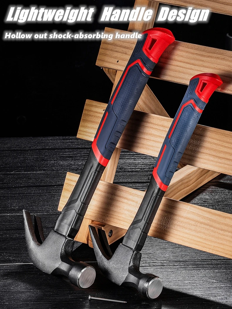 Multifunctional Claw Hammer Ramshorn Nail Hammer Engineering Handle Lightweight - Image 15
