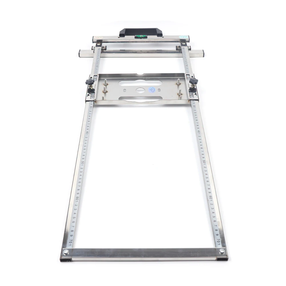 4 Inch Circular Saw Trimmer Machine Adjustable Angle and Depth Edge Guide Positioning Frame Cutting Board Tool Stainless Steel - Image 6