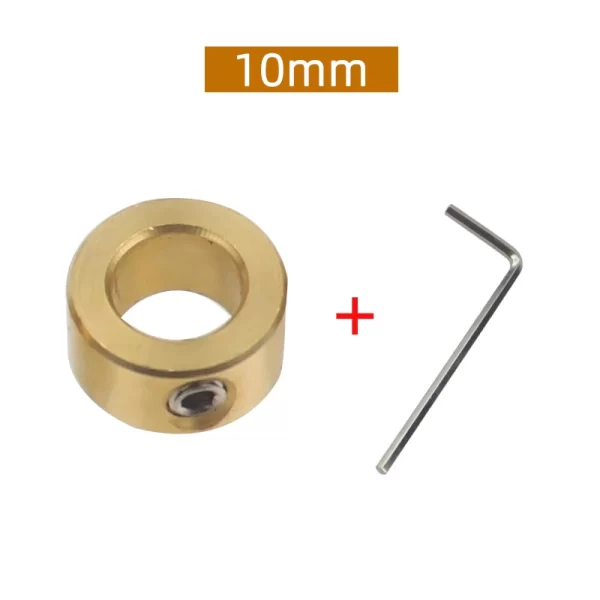 3-12mm Drill Bit Tools Brass Depth Stop Collars Ring Positioner Ring With Hex Wrench - Image 13