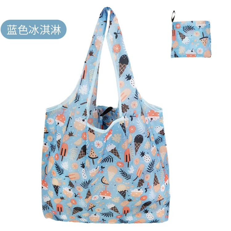 Large Shopping Bag Reusable Eco Bag Grocery Package Beach Toy Storage Bags Shoulder Shopping Pouch - Image 32