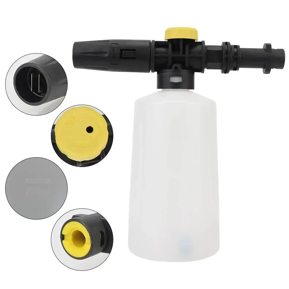 750ML Snow Foam Lance Car Soap Foam Generator High Pressure Washers For Karcher K2 K3 K4 K5 K6 K7 Adjustable Sprayer Nozzle - Image 9