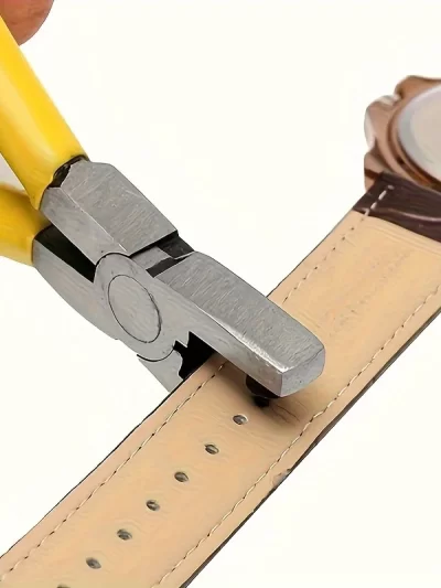 2.0mm Universal Tungsten Steel Leather Hole Punch Pliers, Hand Strap Punch