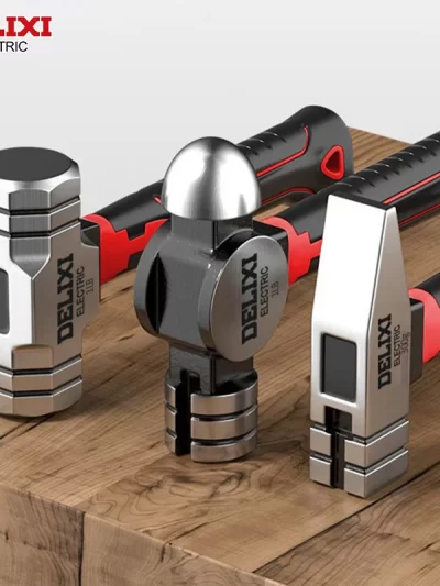 DELIXI ECECTRIC Multifunctional Mini Claw Hammer, Anti Slip And Shockproof Hammer,Magnetic