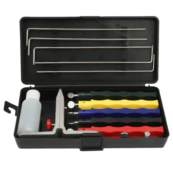 Grinder Sharpening Stone Set Professional Kitchen FiX angle Knife Sharpener System Kit - Image 10