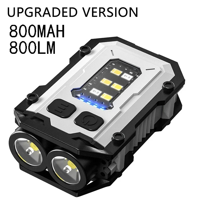 XIWANGFIRE Super Bright Pocket Torch Light LED Multifunctional Linterna Magnetic COB EDC Mini Keychain Flashlight Rechargeable - Image 9