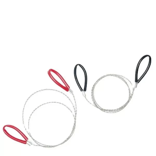 4-strand Stainless Steel Wire Saw with Handle Strong Outdoor Camping Survival Tool - Image 31