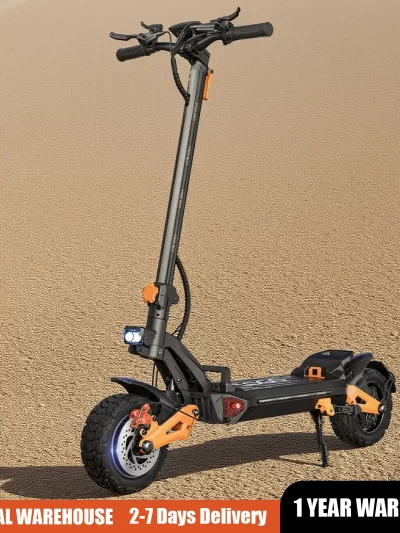6000W Fast Electric Scooter for Adult,Daul Motor 50mph,60V 30Ah,11'' Off Road Tires,55miles Range