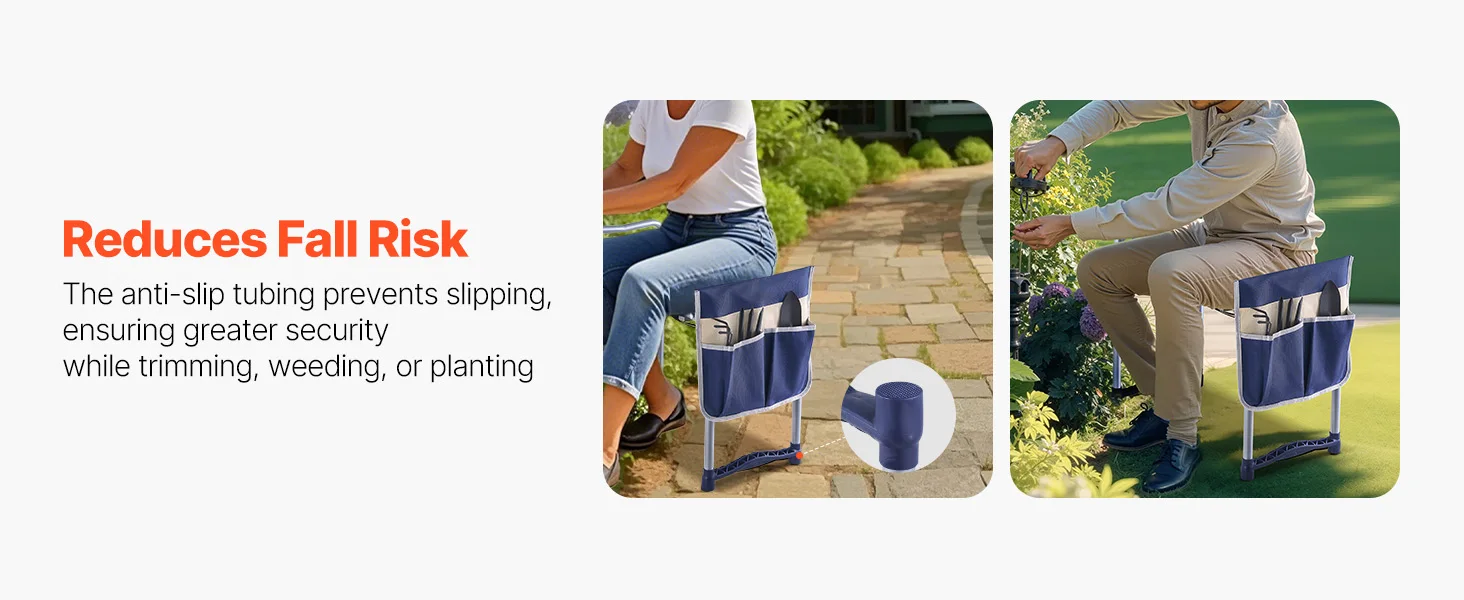 SucceBuy Garden Kneeler and Seat 11in Wide Thick Kneeling Pad Heavy Duty Garden Kneeling Stool - Image 13