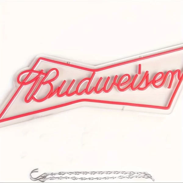 budweiser logo beer bar Neon Signs  Bar Neon Beer Light Sign - Image 6