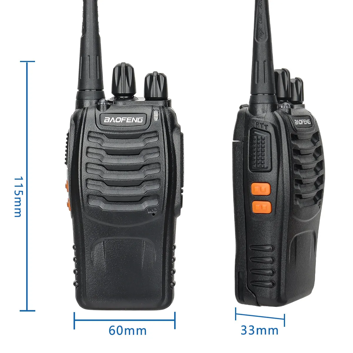 2/4PCS Baofeng BF-888S V2 Walkie Talkie Dual Band Portable Long Range UHF 400-470MHz USB/EU/US Ham Two Way Radio - Image 14