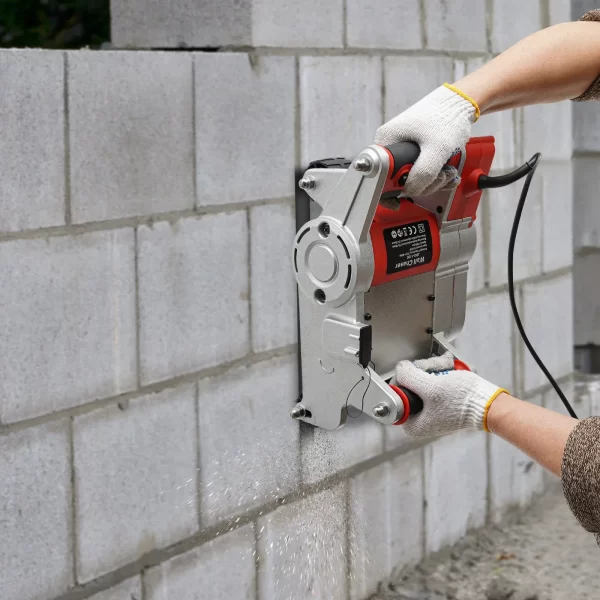 1100W Wall Groove-cutting Machine,25mm Slot Width Brick-Wall-Chaser for Grooving Light Bricks,1600r/min 110V/60Hz US Standard - Image 5