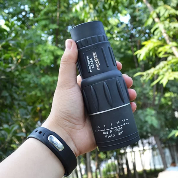 16x52 Portable Monocular Telescope 66M/8000M Handheld Monocular HD Optical Telescope