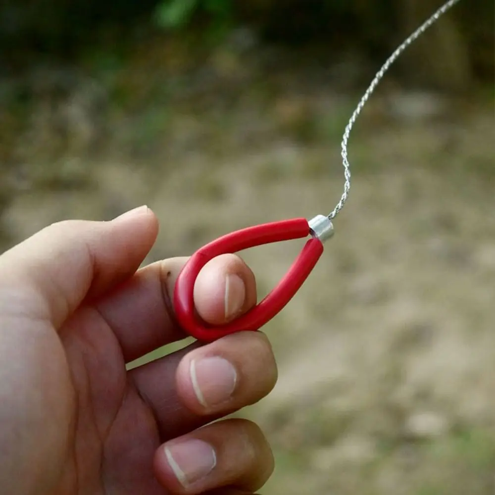 4-strand Stainless Steel Wire Saw with Handle Strong Outdoor Camping Survival Tool - Image 30